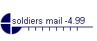 soldiers mail -4.99